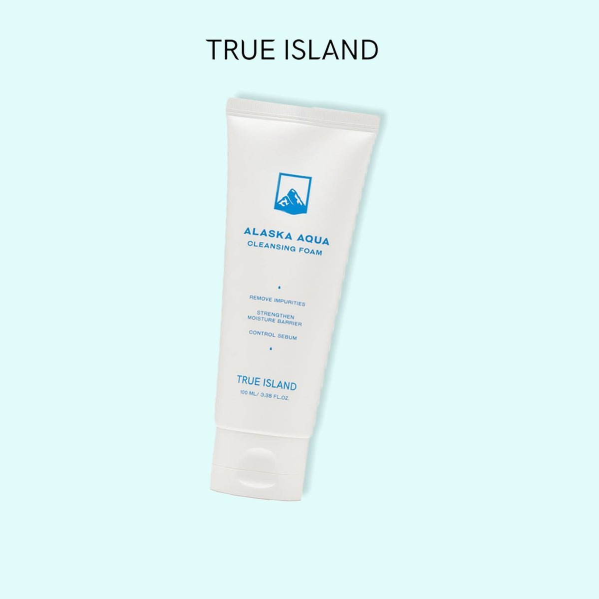 TRUE ISLAND - Alaska Aqua Cleansing Foam 100ml (Moisture Barrier, Control Sebum)