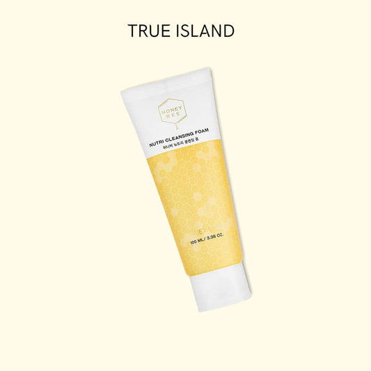 TRUE ISLAND - Honey Bee Nutri Cleansing Foam 100ml